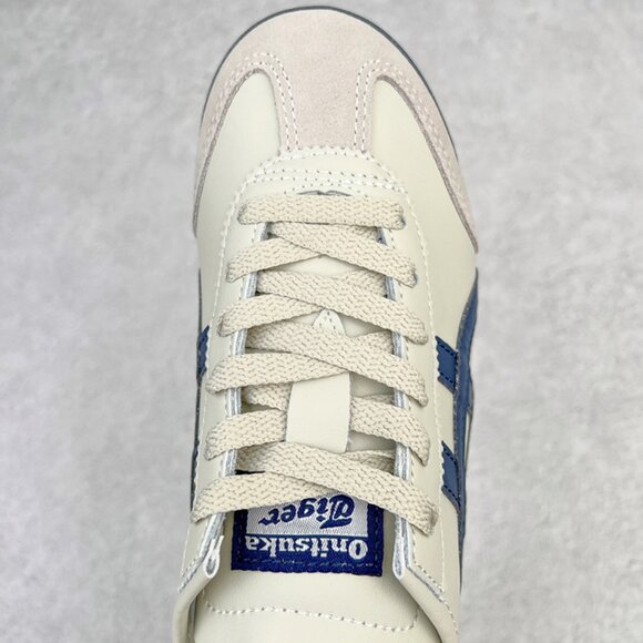 Cream And Blue Casual Sneakers Onitsuka Tiger - Picture 2 of 9